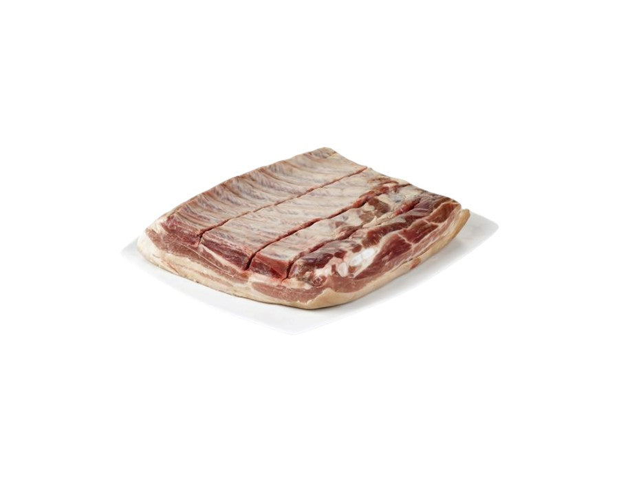 Sideflesk rutet med knekte ben - ca 6kg - frossen