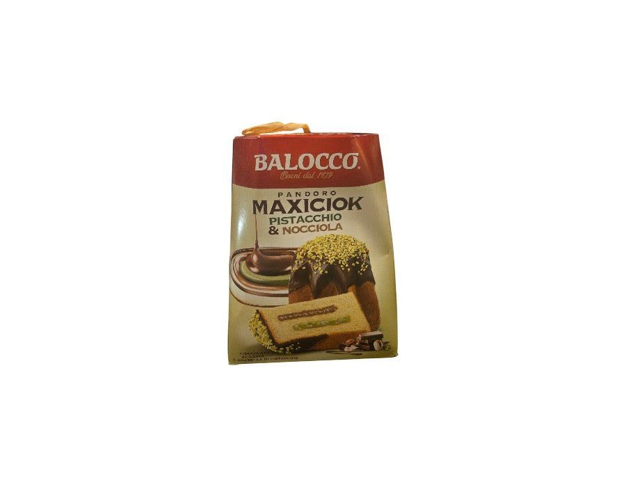 Balocco Pandoro Maxiciok med Pistasj og Hasselnøtt