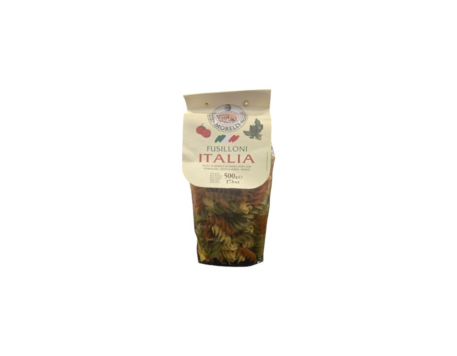 Morelli Fusilloni Italia - Trefarget Spiralpasta 500g