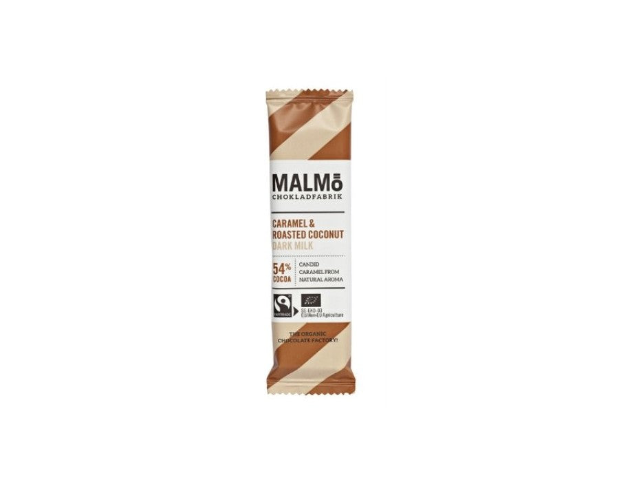 25,00
NOK
Malmö Minibar Karamell & Ristet Kokos 54% 25g