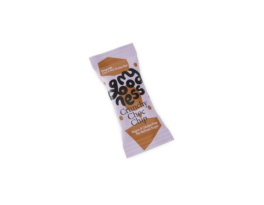 35,00
NOK
My Goodness Crunchy Choc Chip 30g
