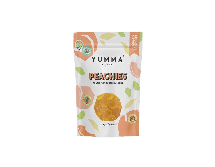 69,00
NOK
Yumma Peachies Gummies 138g