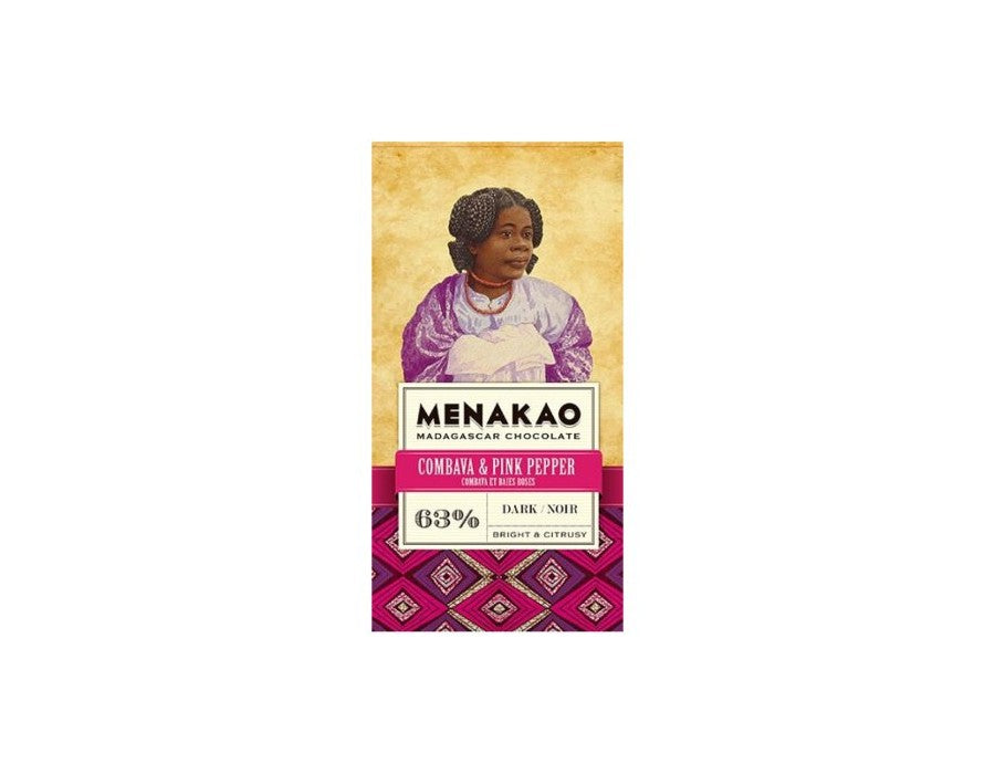 79,00
NOK
Menakao 63% Combava and Pink Pepper 75g