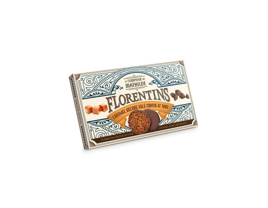 99,00
NOK
Florentine Salted Butter Caramel Dark Chocola 100G