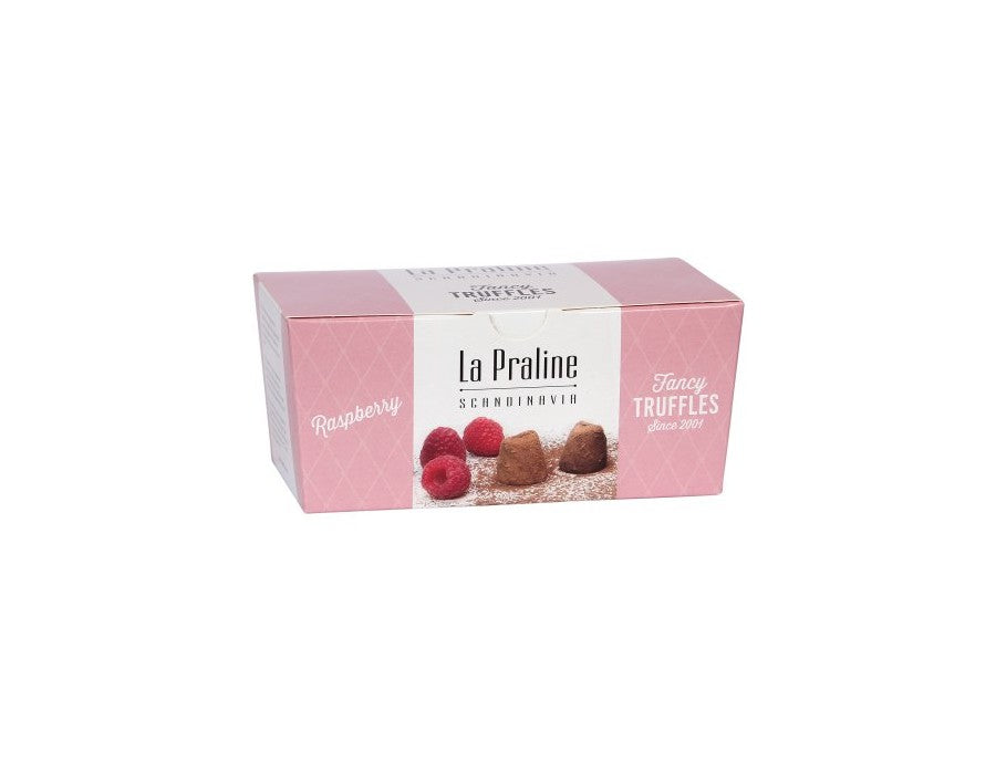 99,00
NOK
La Praline Hallon (Bringebær) trøfler 200gr