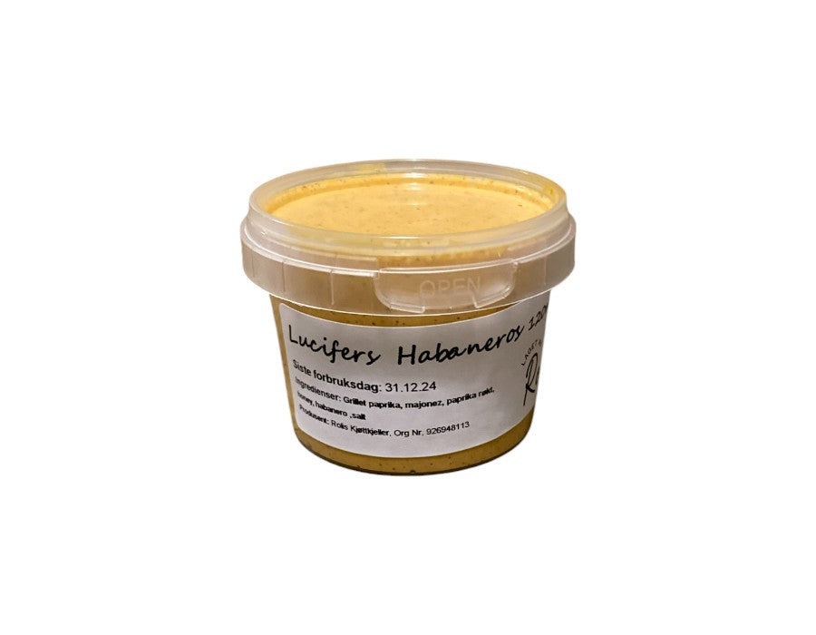 Lucifers Habanero Saus - Rolis - 120ml