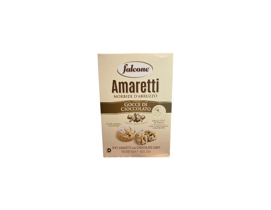 Falcone Amaretti Morbidi D'Abruzzo - Gocce di Cioccolato