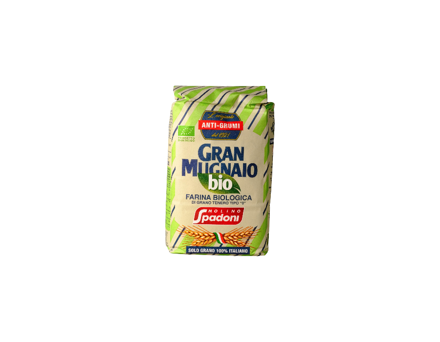 Molino Spadoni Gran Mugnaio Bio Farina Tipo “0” – Økologisk hvetemel 1kg