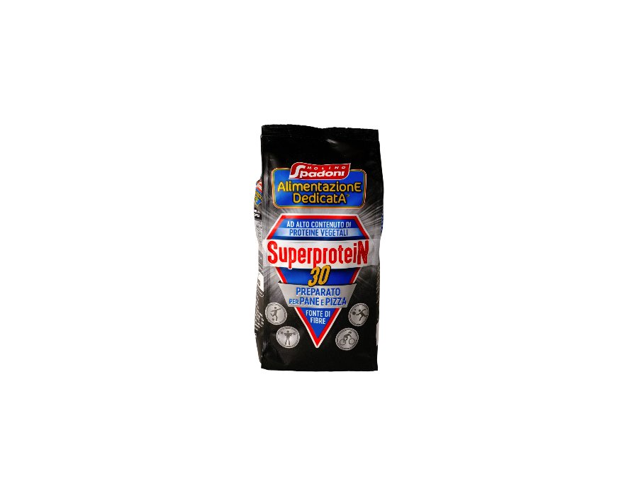 Molino Spadoni Superprotein 30 – Melblanding til brød og pizza (høyt proteininnhold) 1kg