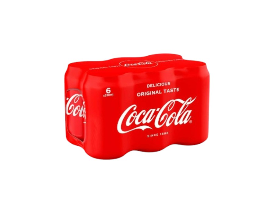 Coca cola 6x0,33l pack