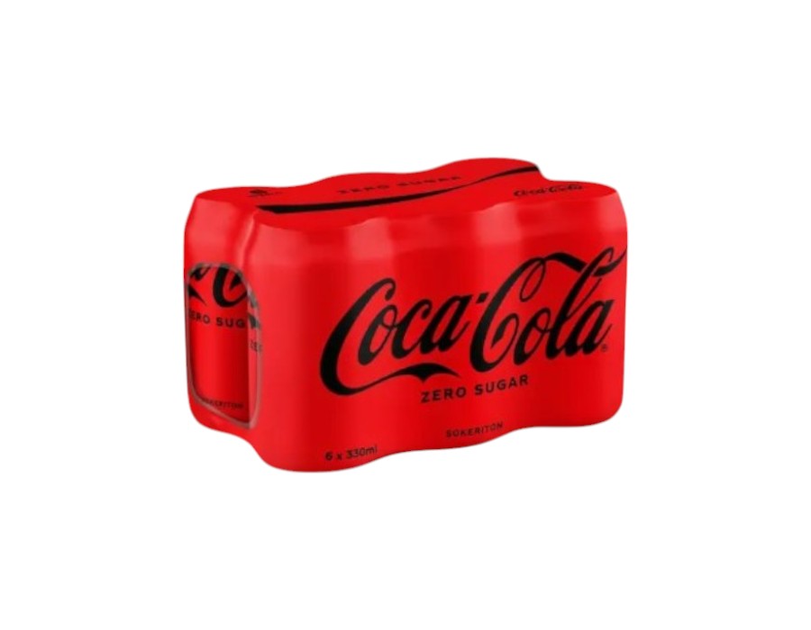 Coca cola zero 6x0,33l pack
