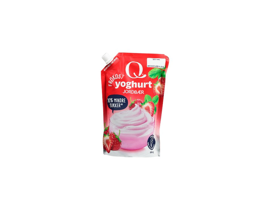 Q Frokostyoghurt Jordbær 800g