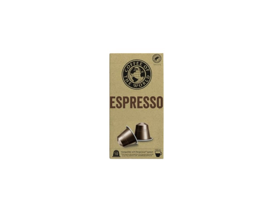 Coffee of the world - Espresso 10stk