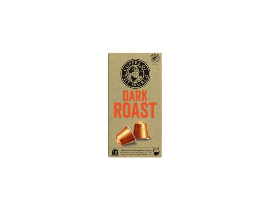 Coffee of the world - Dark roast 10stk