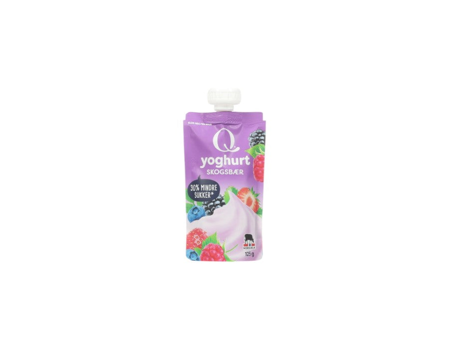 Q Yoghurt Skogsbær 125g