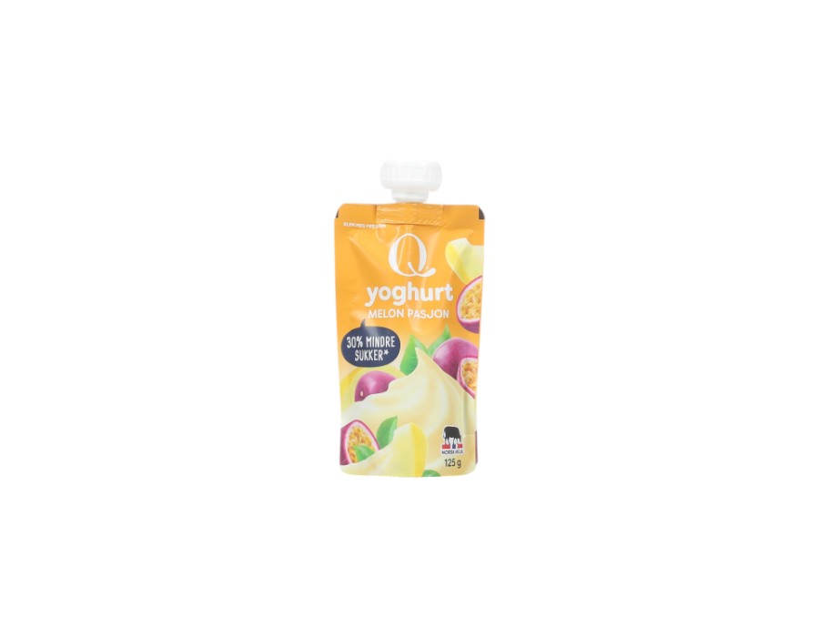 Q Yoghurt Melon&Pasjon 125g