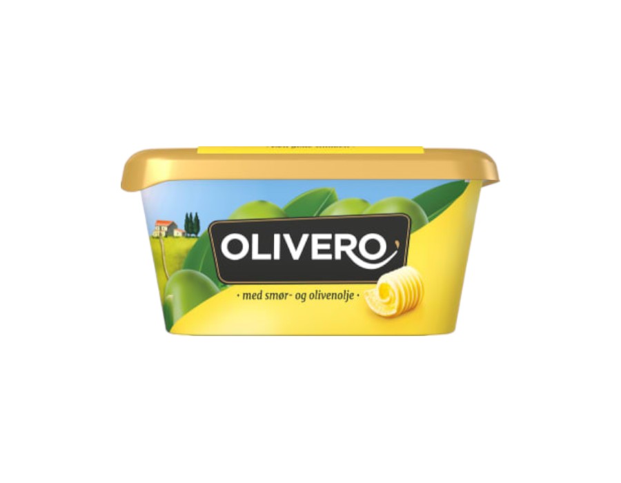 Olivero smør&olivenolje 400g