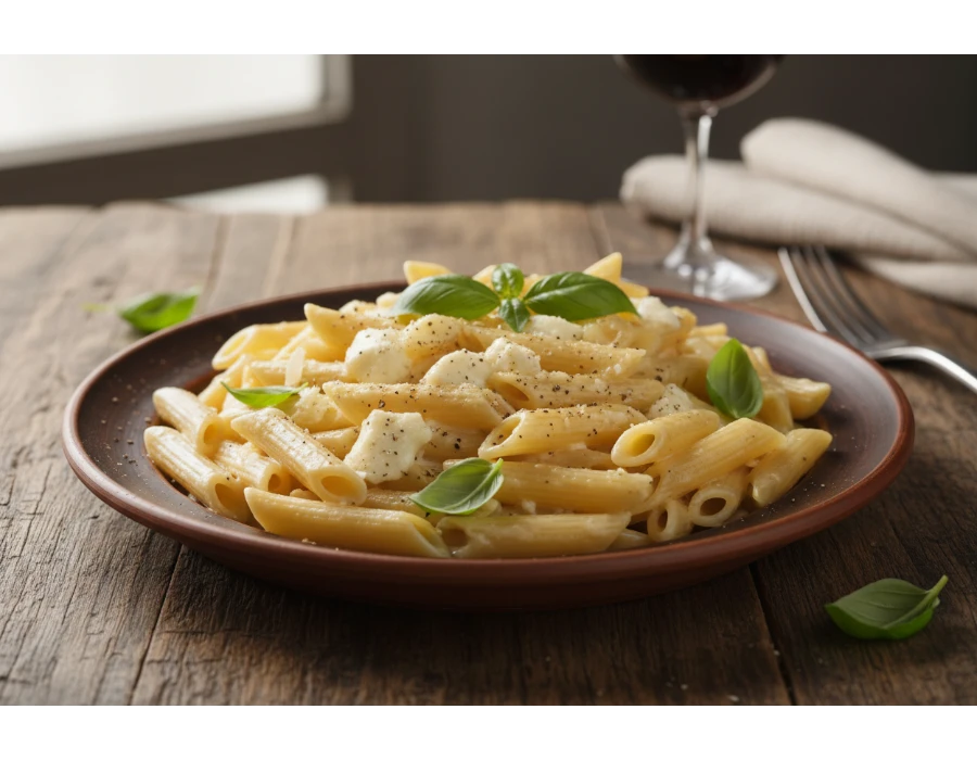 Penne quatro formaggie
