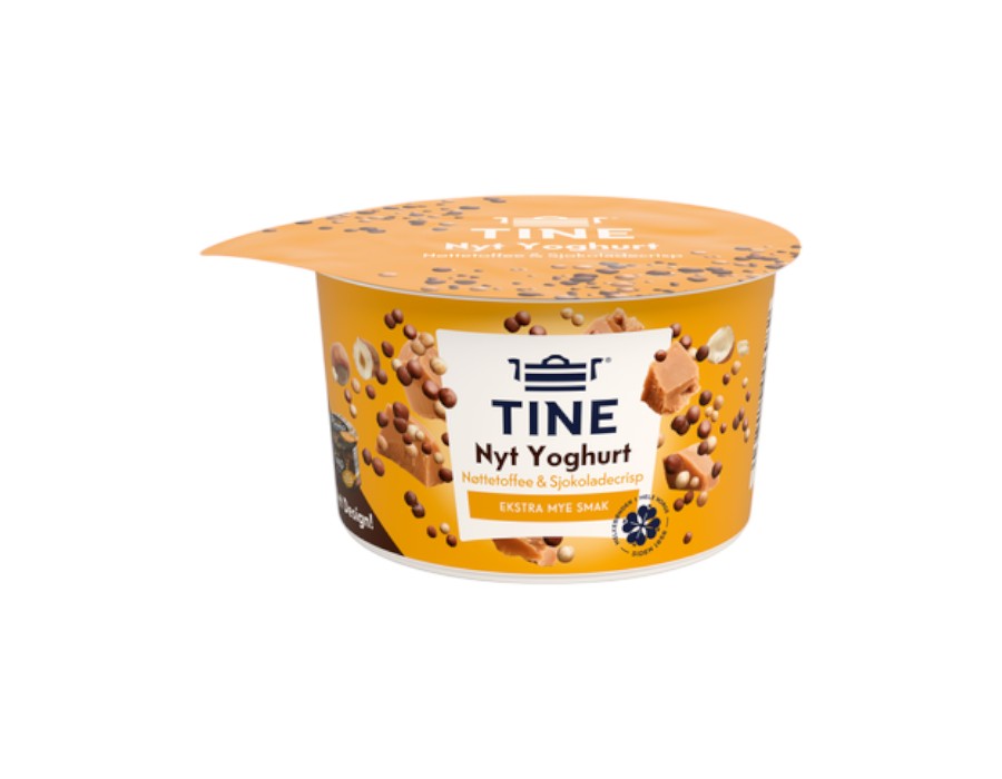 TINE Nyt Yoghurt Nøttetoffee/sjokocrisp 119g