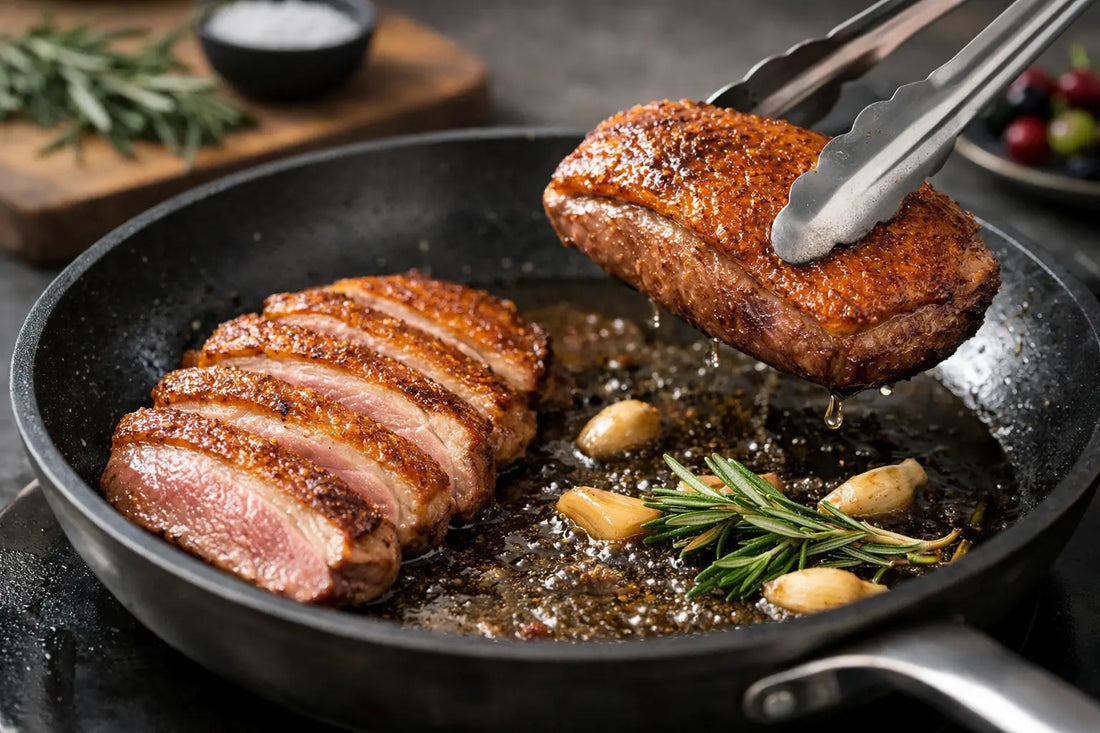 Hvordan steke andebryst riktig hjemme