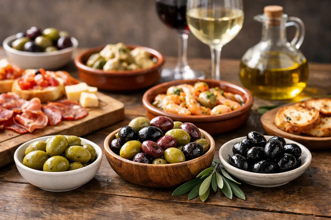 Guide til oliventyper for tapas og middag