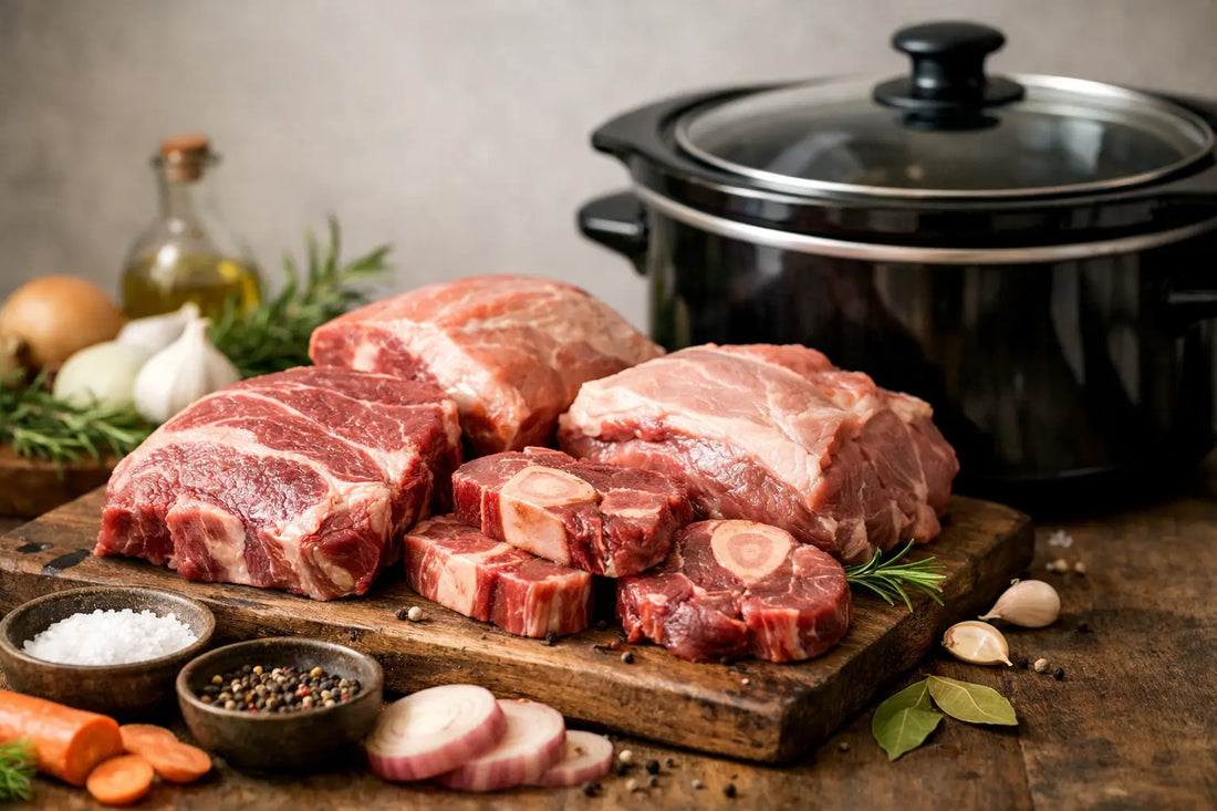 Beste kjøttstykker til slowcooking