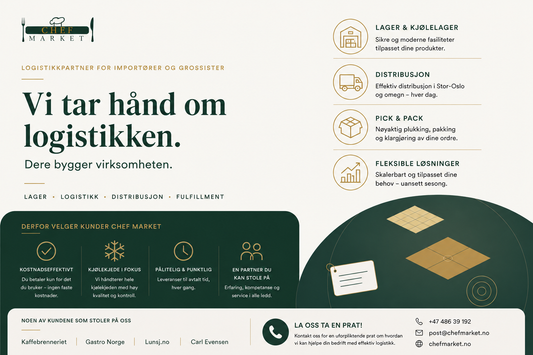 Logistikkløsninger til importører og grossister