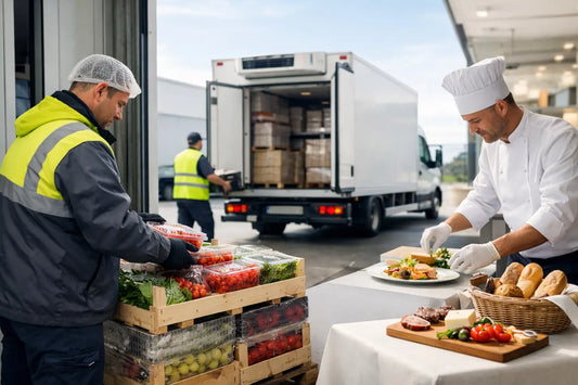 Trygg transport av matvarer fra lager til kunde