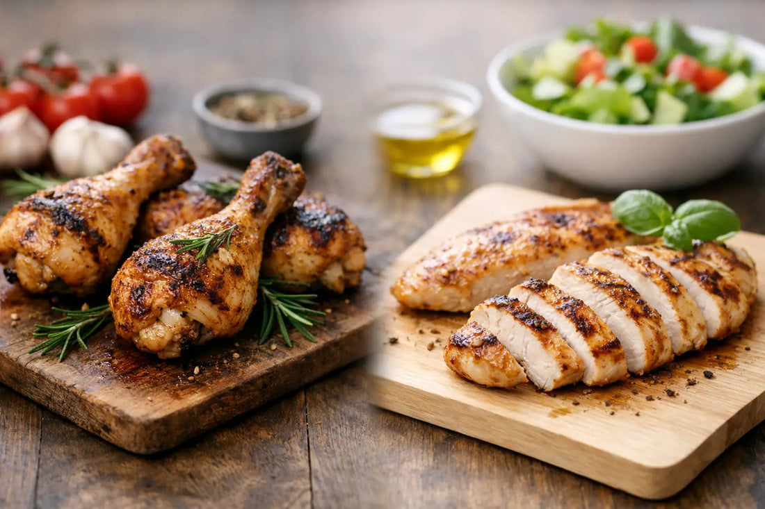 Kyllinglår vs kyllingfilet smak - hva velger du?