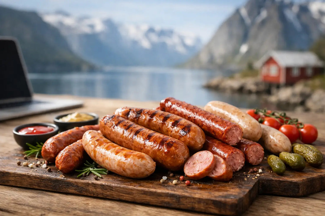 Kjøp premium norske pølser på nett