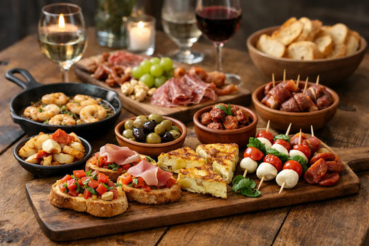 Hjemmelaget tapas til gjester som imponerer