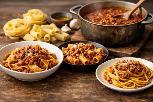 Hvilken pasta passer til ragu best?