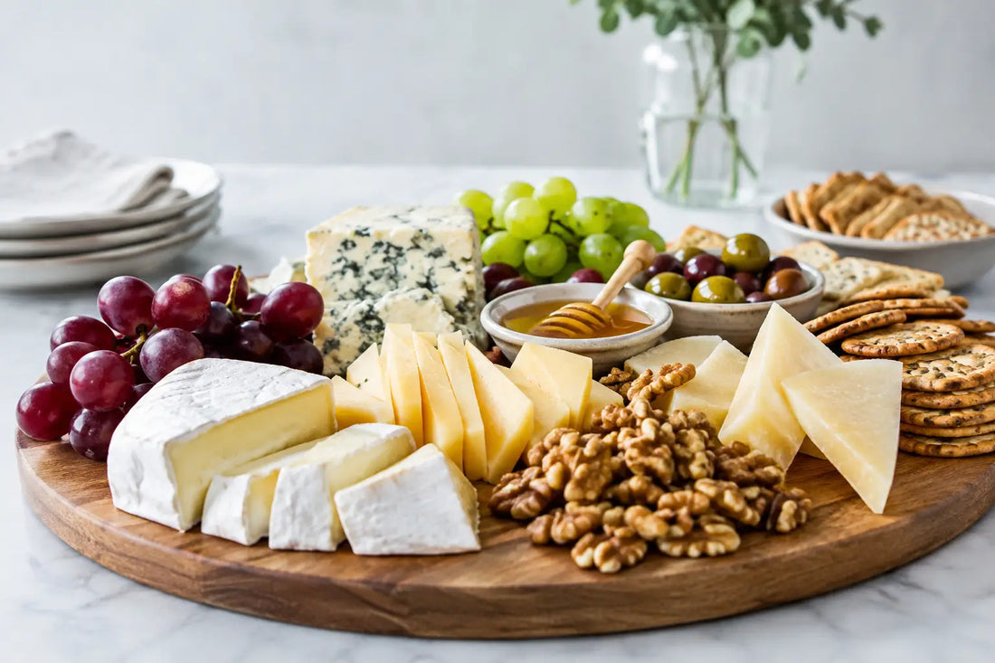 Ostefat til selskap - eksempel for 10