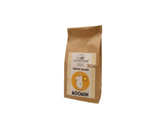 125,00
NOK
Mummi Sjokotrøfler Appelsin 200g (Brun pose)