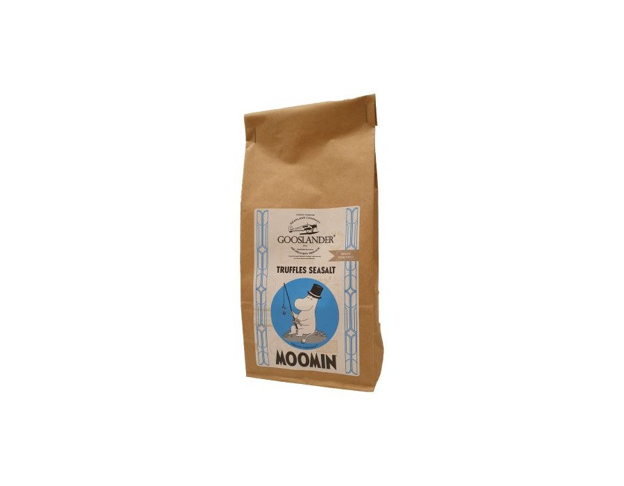 125,00
NOK
Mummi Sjokotrøfler Havsalt 200g (Brun pose)