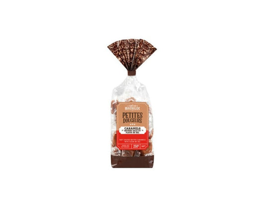159,00
NOK
Mathilde Soft Salted Butter Caramels 250 gr