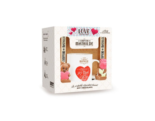 179,00
NOK
Mathilde Hot Chocolate med krus Love Edition