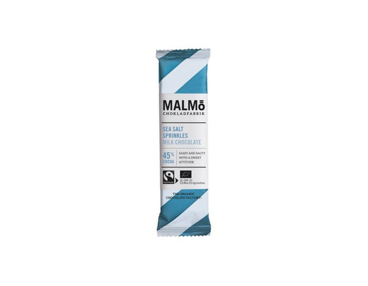 25,00
NOK
Malmö Minibar Melkesjokolade & Havsalt 45% 25g