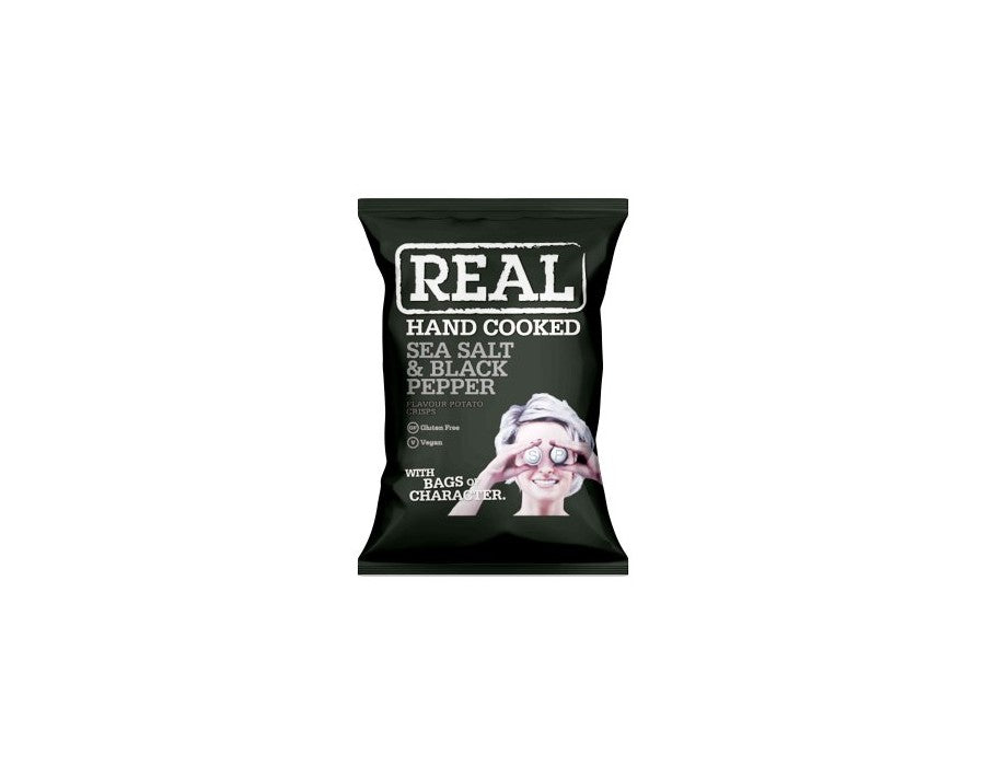 25,00
NOK
Real Crisps Salt & Pepper 35g