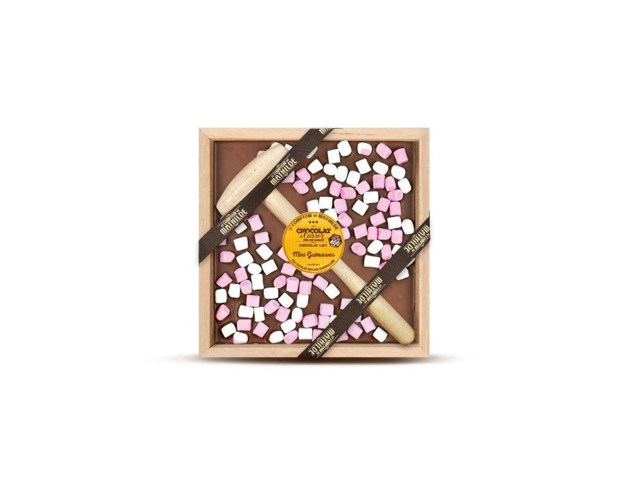 299,00
NOK
Milk Chocolate with Hammer Mini Marsmallows 400g