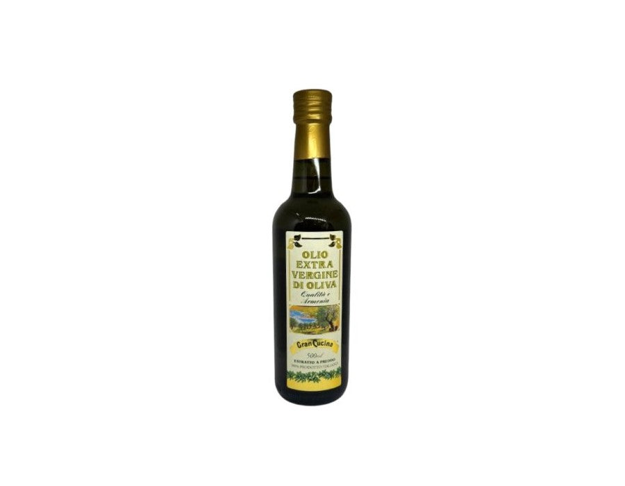 329,00
NOK
Gran Cucina Extra Virgin Olive Oil 500ml