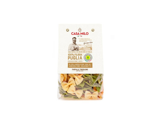 59,00
NOK
Casa Milo Farfalle Tricolore 500g