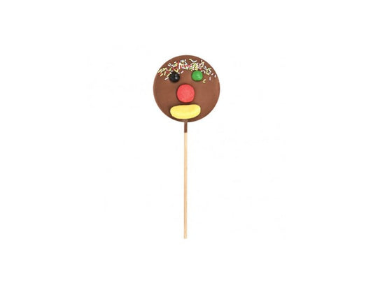 59,00
NOK
Mathilde Clown Milk Chocolate Lollipop