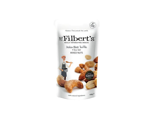 59,00
NOK
Mr Filbert’s NutMix Italian Blck Truffle & Sea Slt