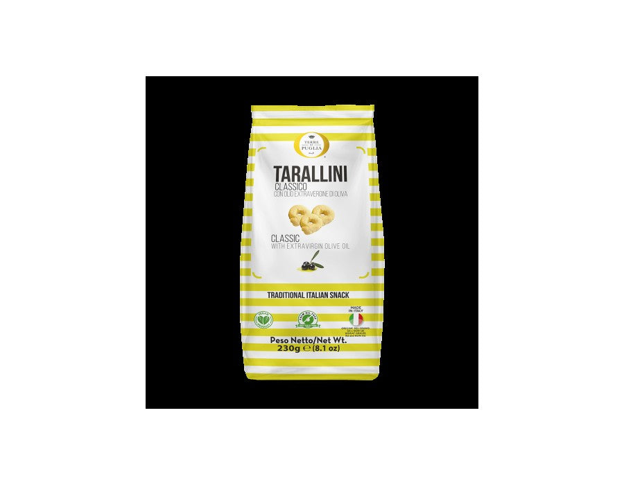 59,00
NOK
Tarallini Classic 230g