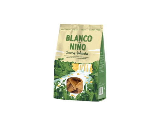 69,00
NOK
Blanco Niño Creamy Jalapeno Tortilla Chips 170g
