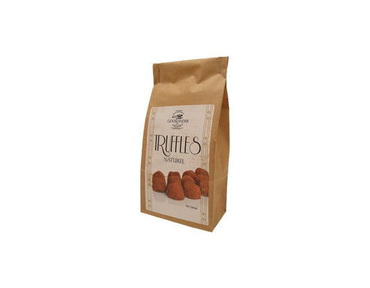 69,00
NOK
Sjokotrøfler Naturell 100g (Brun pose)
