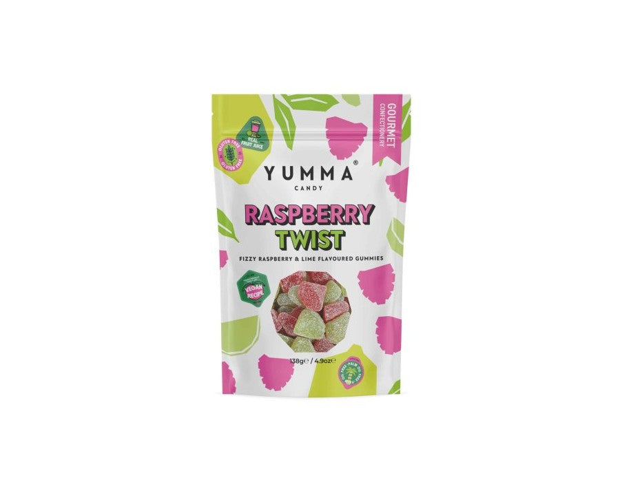 69,00
NOK
Yumma Raspberry Twist 138g