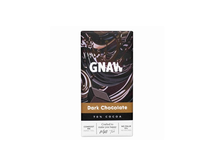 79,00
NOK
GNAW Dark Chocolate Bar 70% 80g