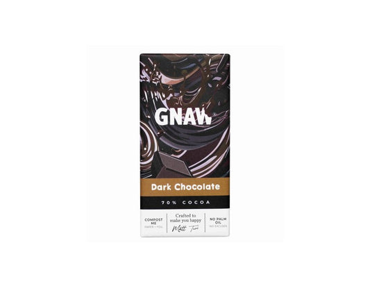 79,00
NOK
GNAW Dark Chocolate Bar 70% 80g
